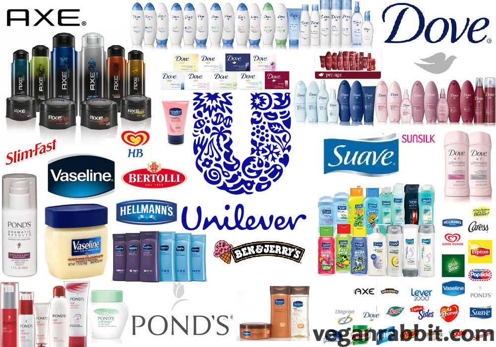 unilever, animal testing, vivisection, companies that test on animals,